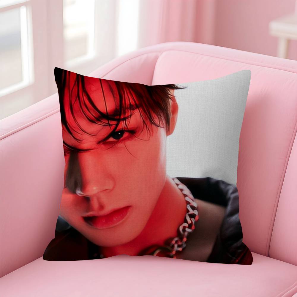 WWeak HHero PPark JJihoon   Personalized Pillow Cover Kids Bedroom Wild Party Decor Pillowcase kid Birthday shower Gift
