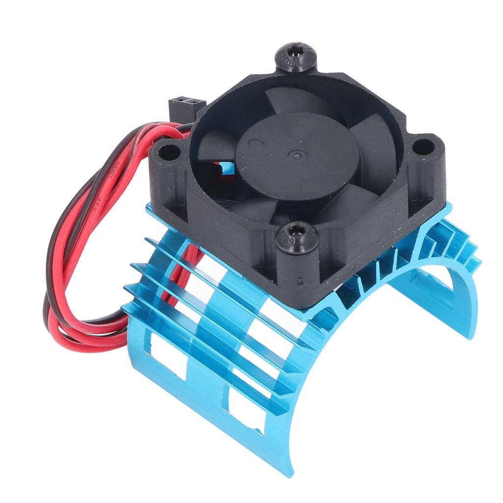 RC Car Motor Cooling Fan with Aluminum Alloy Heatsink for 540 550 3650 3660 3665 Size Brushed