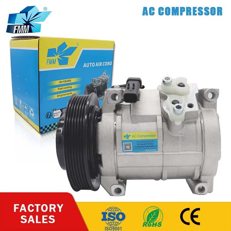 Компрессор кондиционера FMM 10S20C A/C AC для DODGE CARAVAN 2.4i 1984-2016 Chrysler Voyager 5005498AD 5005-498AD 5005 498AF 5005410AC 12V