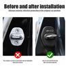 4Pcs Car Door Lock Cover Stainless Steel Cap Auto Accessories For BYD Atto 3 Han EV Dolphin Seagull Sealion Shark Tang DM-i Qin