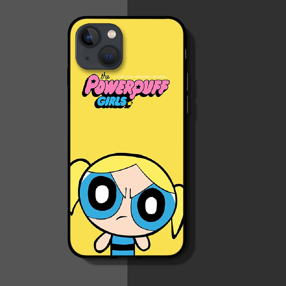 Buy Bubbles Powerpuffs Cartoon Phone Case For Iphone Samsung Galaxy Xiaomi Mi Redmi Note S 6 7 8 9 10 11 12 13 22 5g Max Pro Plus Cover Tpu Soft