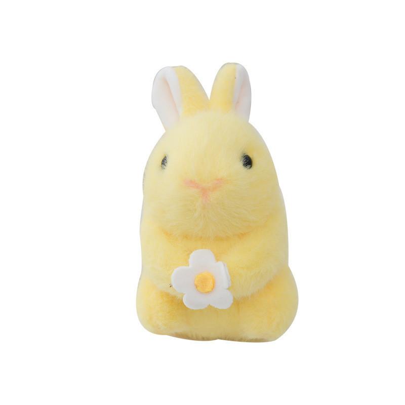 Adorable Plush Electric Bunny Realistic Walking Talking Ear-wiggling Long Fur Toy