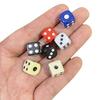 100 Piece 10Mm Acrylic Square Point Dice Puzzle Gaming 6 Sided Dice Diy Game Accessory Decider Birthday Parties Blackwhite Cube