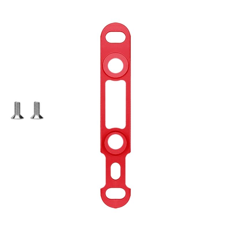 Front Rear Hydraulic Disc Brake Adapters Road Disc Brake Converter Light Weight Bike Disc Brake Flat Mount Adapters красный