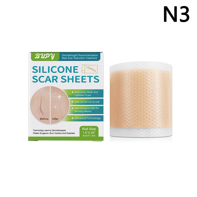 

Професійний Силіконовий Гель Пластир для Рубців Лікування Видалення Стрічка Акне Травма Опік Покриття Рубця Відновлення Шкіри Розріз Вухо Краса