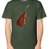 Double Bass T Shirt Top Musical InstruUnisext