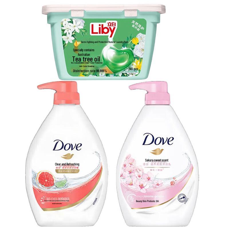 

Dove Shower Milk & Laundry Pods Value Pack