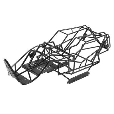 Black Metal Roll Cage Chassis Frame for Axial Wraith 90018 110 Scale RC Car