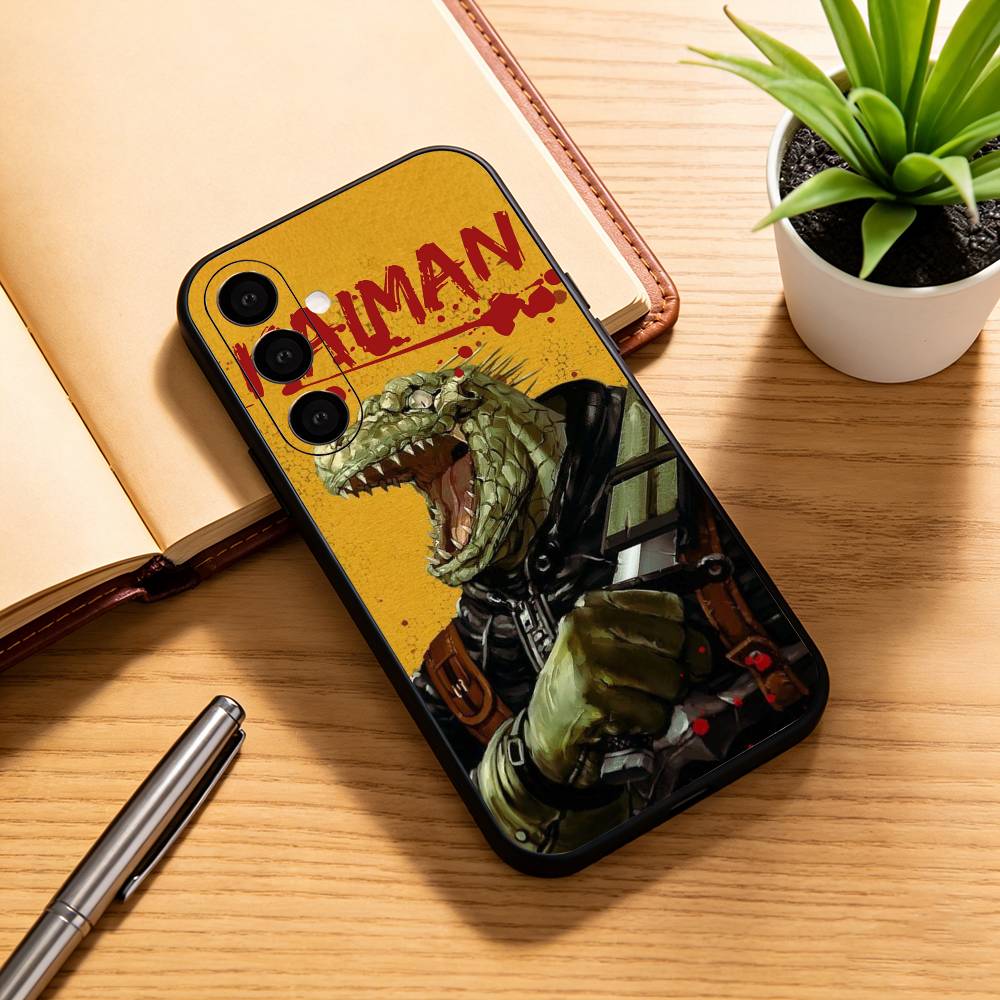 Dorohedoro Handyhülle Für Samsung Galaxy A73,A72,A71,A70,A53,A52,A51,Andere Weiche Schwarze Hülle