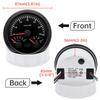 ZMFJH 3000~8000RPM 85MM Tachometer+Oil Pressure+Water Temp Gauge with Sensor 7 Color Light MultiMeter 0~10Bar for Car Boat 9-32V