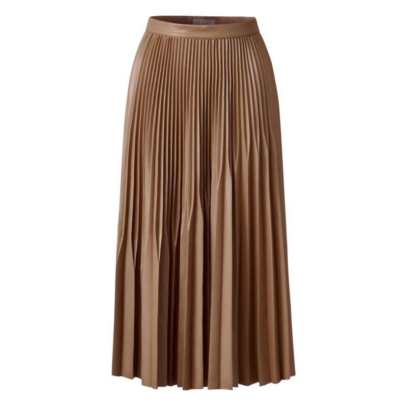 

PORTS Жіноча асиметрична плісирована міді-спідниця XS