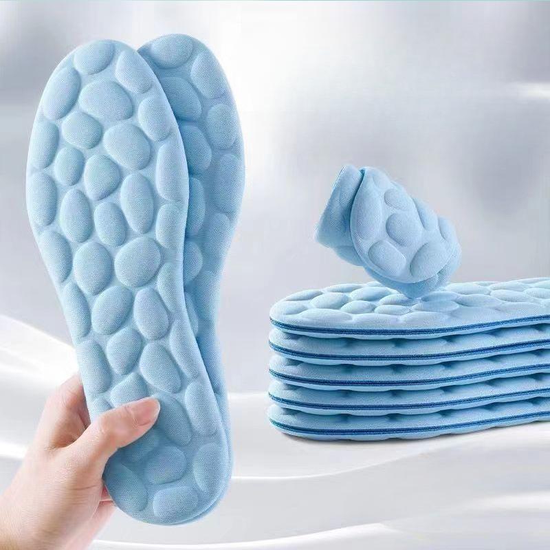 Breathable Memory Foam Massage Insoles for Shoes with Orthopedic Cushion for Sport Running