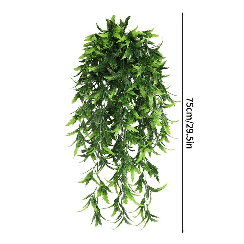 Artificial Vine Plants Artificial Eucalyptus Ivy Fake Green Plants Home Wall-mounted Landscaping Leaves Garden Decoration