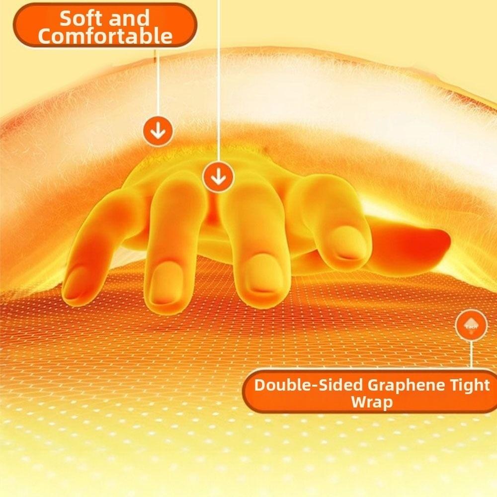 Graphene Technology Hand Warmer Explosion-Proof USB Operated Electric Hot Water Bag Waterless Heating Soft Cover Warm Handbag