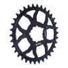 34T Bike Chainring 7075 Aluminum Alloy Positive Negative Tooth Round Chainwheel for GXP Road Bikes