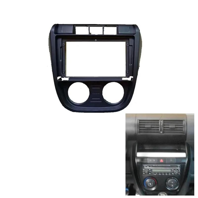 ABLZ-Android Stereo Player 9Inch For VW SPACEFOX CROSSFOX 2003-2009 2Din Head Unit Panel Dash Frame Car Radio Fascia