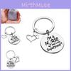 Unique Stainless Steel Keychain Gift For Nurses With Customizable Nurse Cap Design