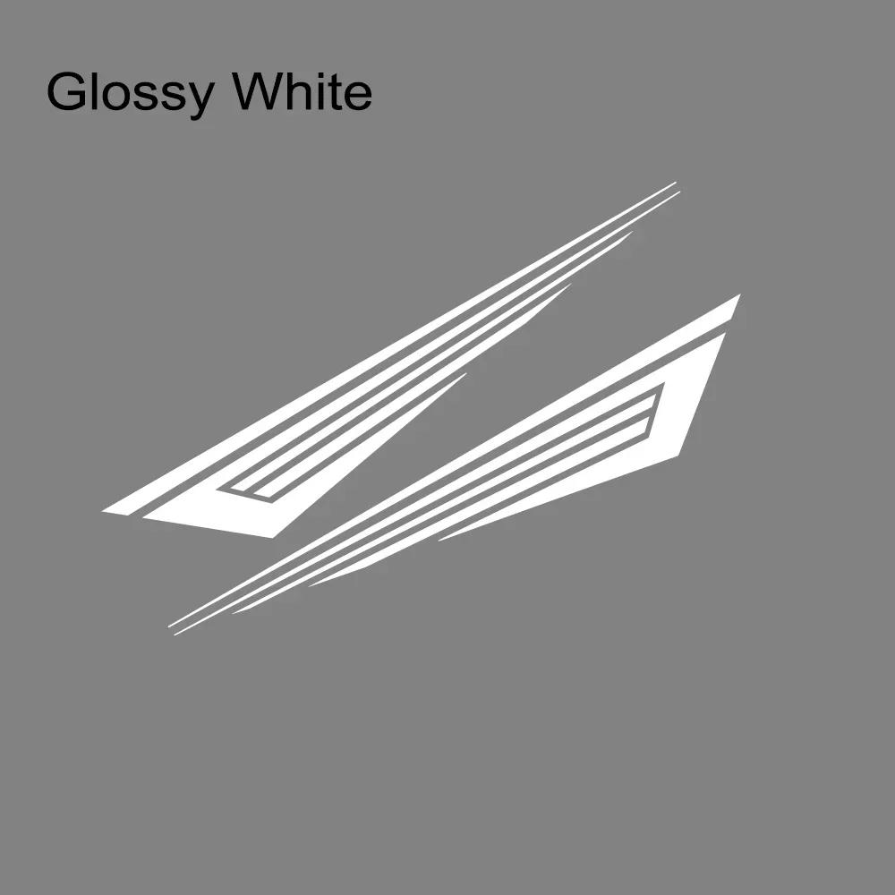 2PCS Car Door Side Stickers For Tesla Model Y PVC Vinyl Decals Waterproof Auto Body Styling DIY Decoration Stickers Accessories