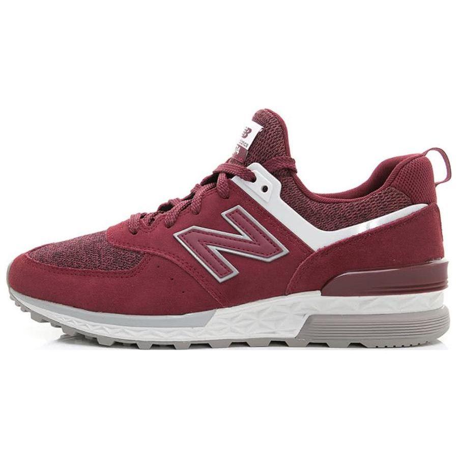

Кроссовки унисекс New Balance 574 Sport бордовые красные MS574CE