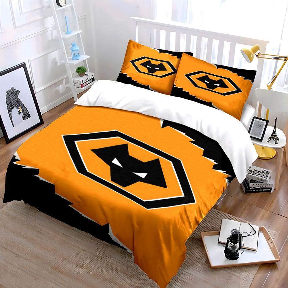 Wolf head geometric design. Bedding sets Duvet cover sets Duvet covers Pillowcases(1*Duvet Cover 2*Pillowcases without duvet insert)