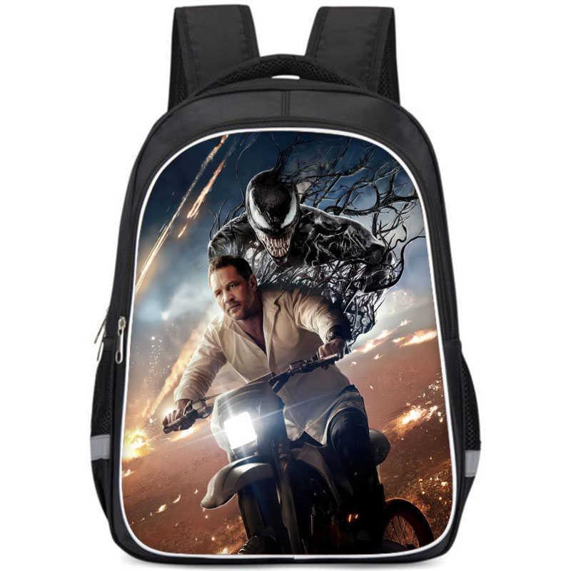 Versatile The Venom Last Dance Cartoon Pattern Backpack For School With High Durability And Comfort