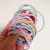 10pcs Trendy Girls Braided Elastic Hair Rubber Bands Women Hair Scrunchies Ponytail Hair Holder Hair Gum Hair Tie