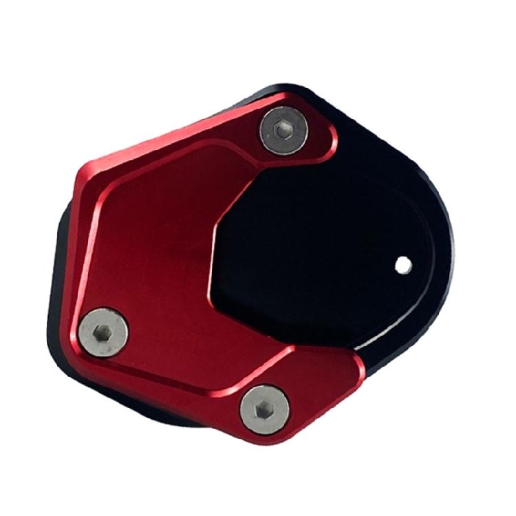 Расширитель боковой подножки мотоцикла, подкладка-удлинитель алюминиевая для Z400 NINJA400 красный
