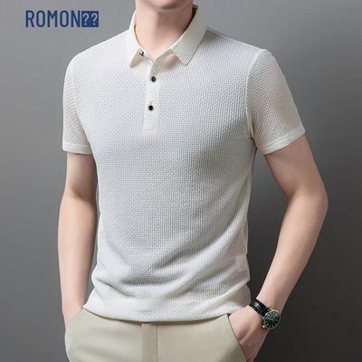 Herren Sommer-Poloshirt mit kurzen Ärmeln