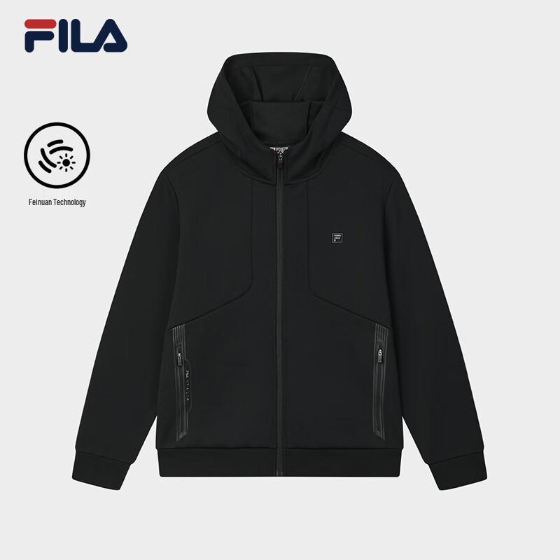 FILA Men s 2025 Spring Knit Hooded Jacket M