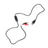 Alligator Clip To USB Male Test Cord 100cm Length Jumper Wire Power Adapter Cable for 5V LED Light Fan Router Toy