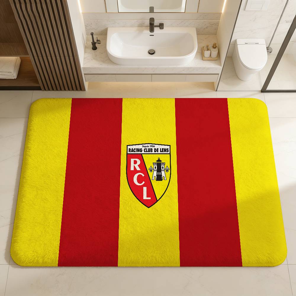 R-RCS LOGO L-Lens Door Mat Nordic Style Bedroom Living Room Doormat Home Balcony Anti-Slip Alfombra