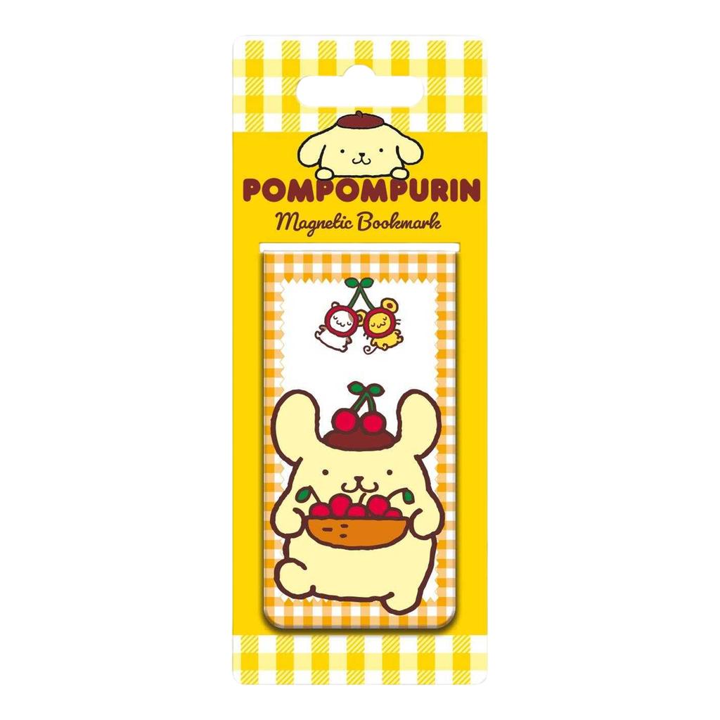 Hello Kitty Pompompurin Cherry Magnetic Bookmark