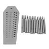 14pcs Tap and Die Set 0.7mm 2mm Jewellers Watchmakers Tap Die for Jewelry Making Watch Repair