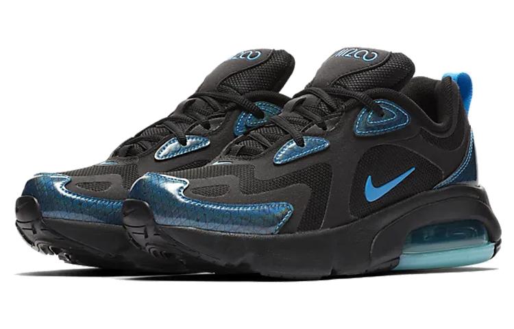 Nike Air Max 200 Black Blue Hero GS CQ4009-001
