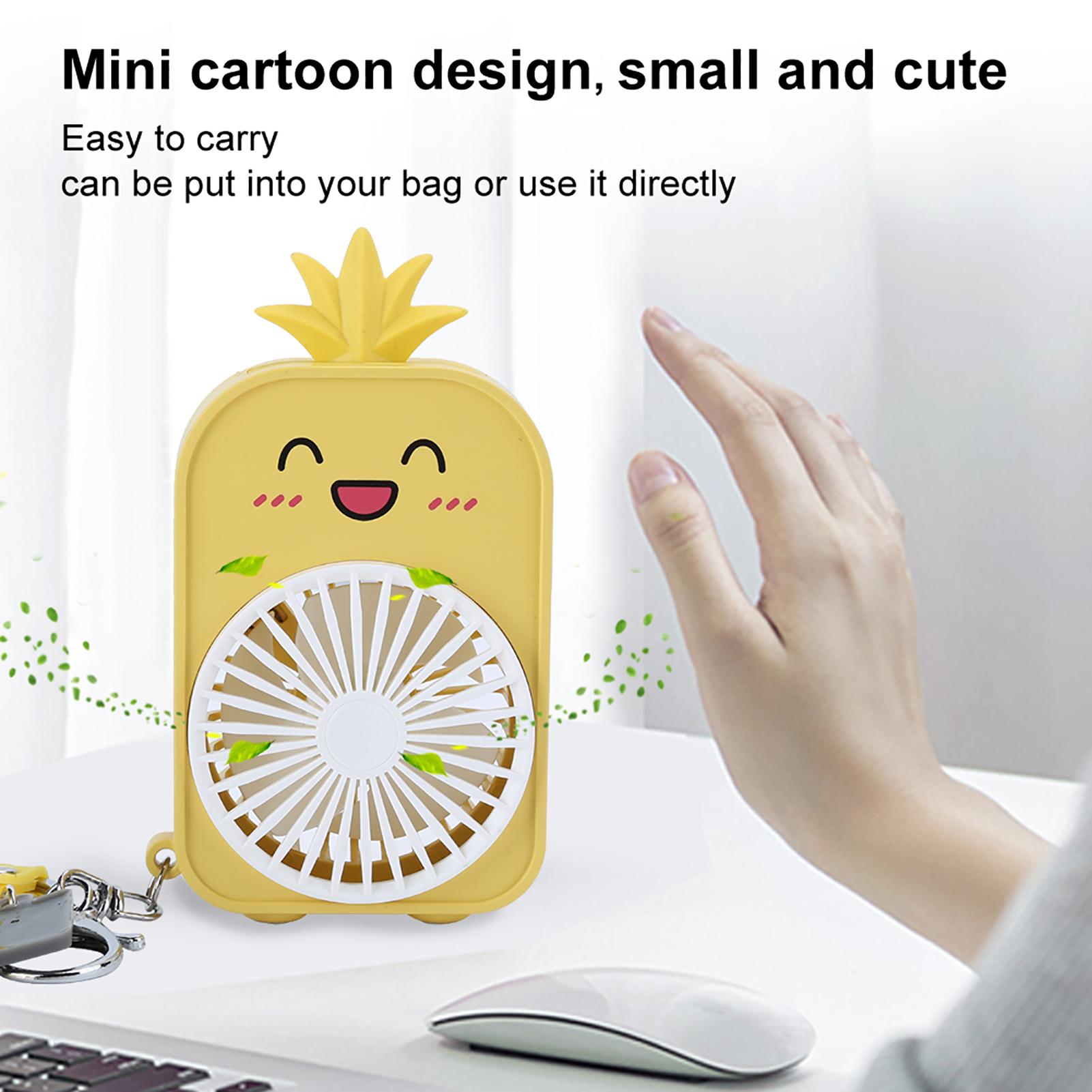 USB   Fan ket Rechargble Noiseness   Cooling Tool for Outdoor Home