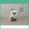 Encantadora Coruja Animal Simulada Hedwig de Harry Potter Modelo Estático Para Decoração de Casa