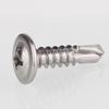 410 Stainless Steel Round Head Self-Drilling Screws with Washer - Swallow Tail Pan Head