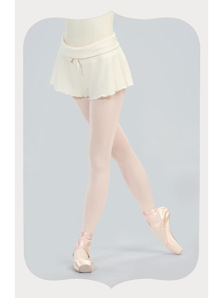 Women's High Waist Dance Shorts - 2025 New Style, Elastic Black Slimming Practice Pants