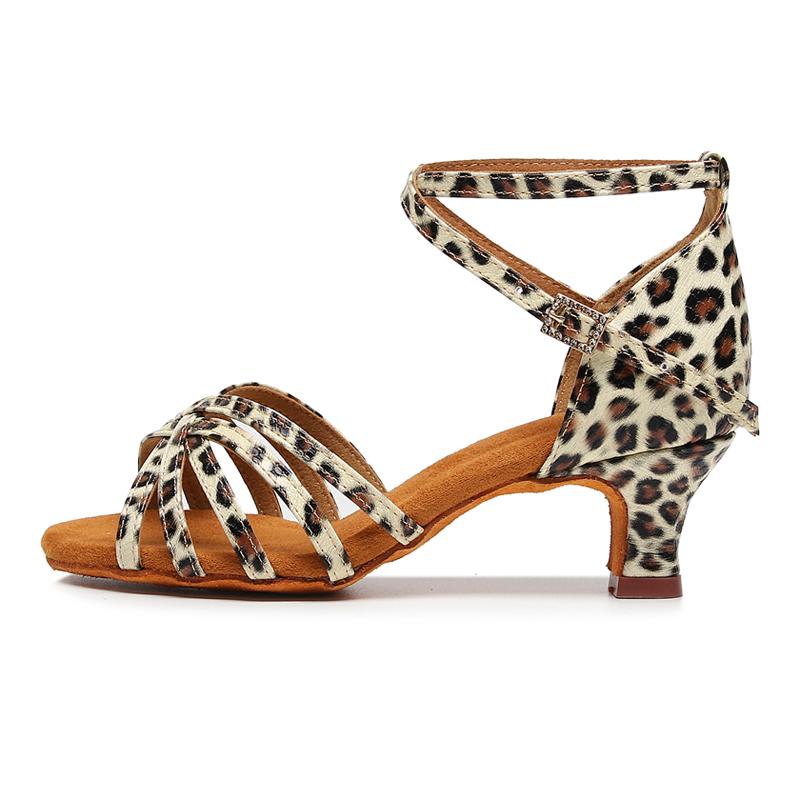 2025 Women's Professional Latin Dance Shoes Women's Girls White Ballroom 5/7cm Dance Shoes Sneakers Suede Soft Jazz Salsa Shoes