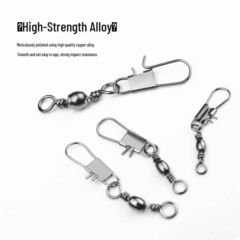 Enhanced B-Type Connector Stainless Steel Fishing Rod Lure Pin - Small Accessories for Sea Fishing Gear