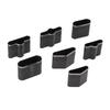 7PCS Hollow Punching Mold High Carbon Steel Cutting Die Set for Leather Fabric Paper Crafts