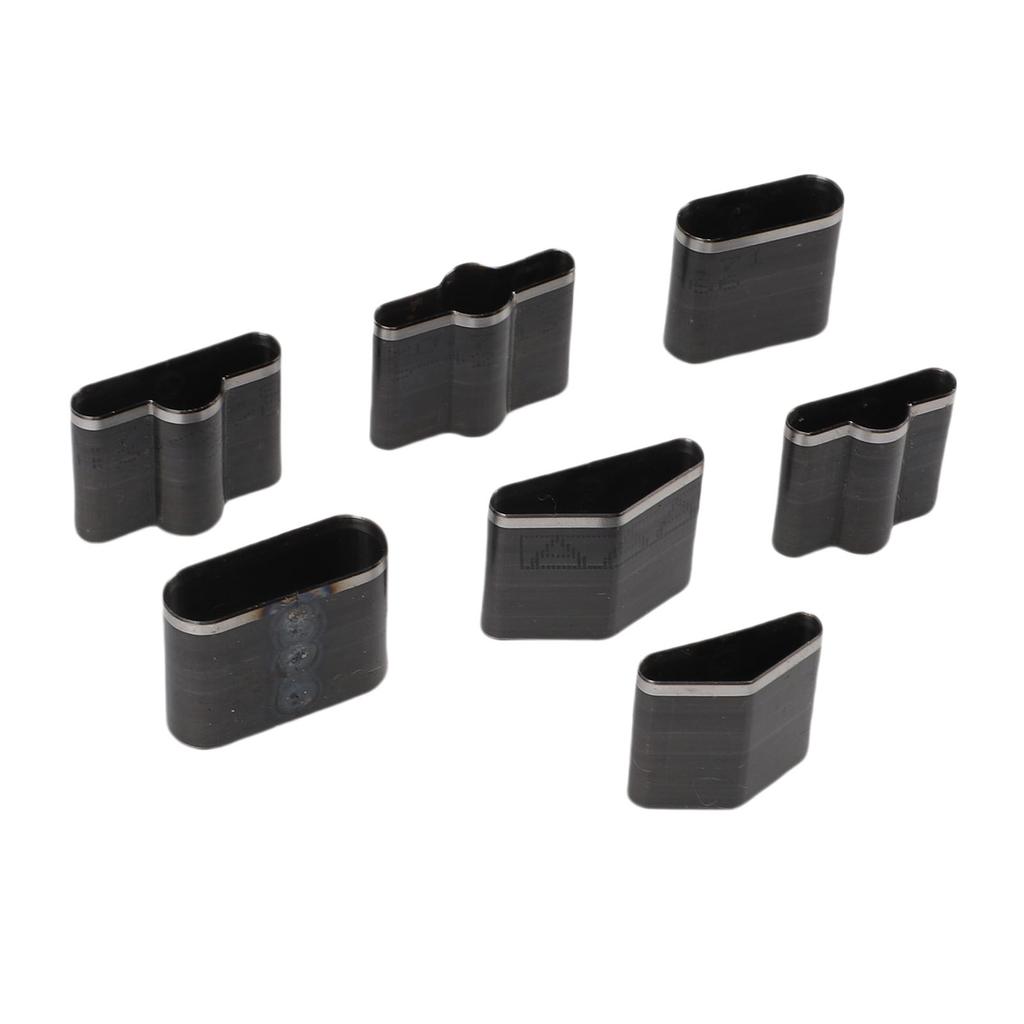 7PCS Hollow Punching Mold High Carbon Steel Cutting Die Set for Leather Fabric Paper Crafts