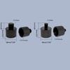 Microphone Stand Adapter Screw 5/8 3/8 1/4 Converter Screws for Microphone Camera Tripods Stand Screws Aluminum Alloy-