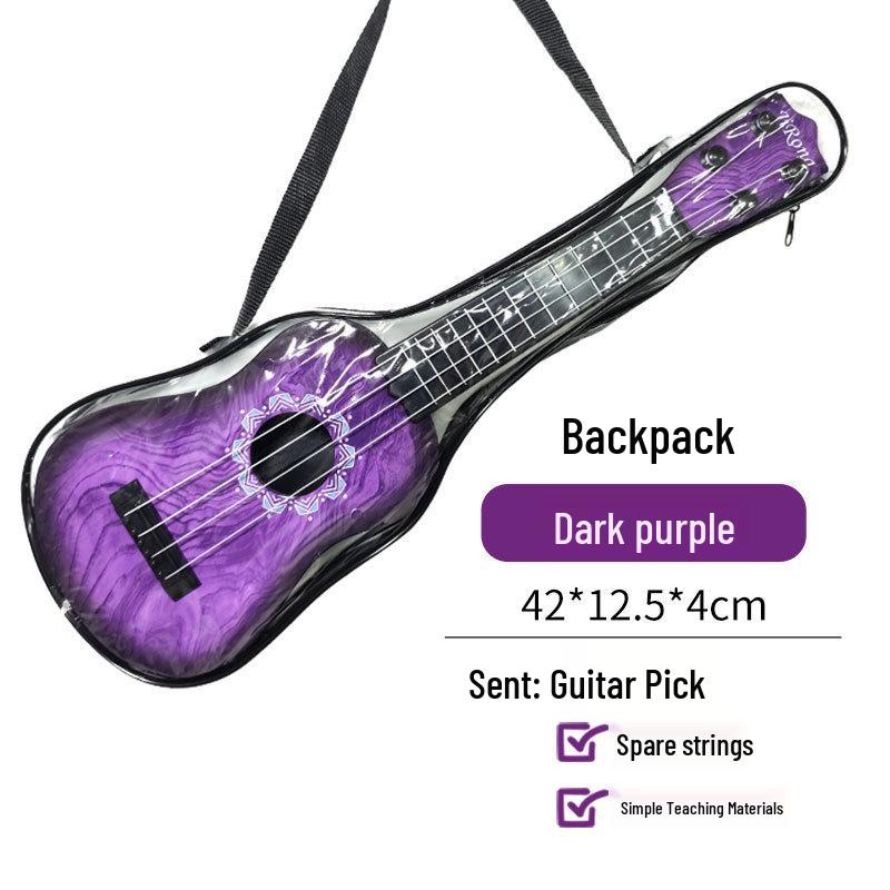 Beginner Ukulele for Students - Stylish, Cute Small Guitar with Monster Design, Ideal for Self-Study