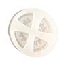 4 Peças Molde de Silicone de Grau Alimentício para Fabricante DIY de Pingentes e Chaveiros Fofo Donut Cachorro Chinelo Decoração de Bolo Molde de Cera de Geléia de Fácil Liberação