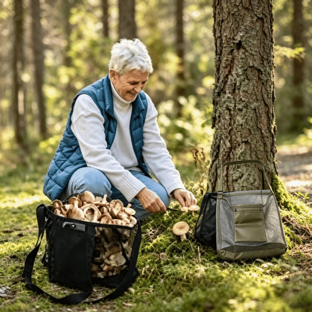 Multifunktionale Outdoor-Pflücktasche Für Obsternte Pilzjagd Markteinkauf