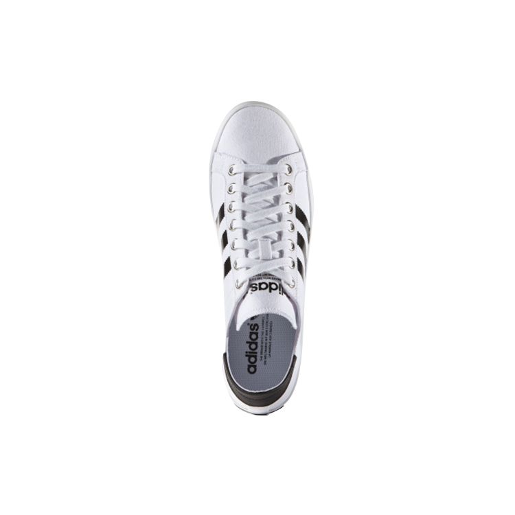 Adidas Originals Court Vantage Heel Durable Low-Top Sneakers Unisex Sneakers White S78765