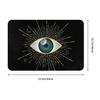 Greek Evil Turkish Eye Housewarming Welcome Doormat Front Door Mat Porch Outdoor Indoor Entrance Floor Entryway Rug Absorbent