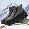 Ankle Boots Add Velvet Warm Winter Boots for Men Shoes for Men Loafers  Men's Sneakers Sports and Leisure Soft and Comfortable