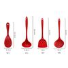 1 Set Of Silicone Cooking Utensils, Spatula, Non Stick Pot, Kitchen Utensils, Leaking Spoon, Kitchen Accessories
